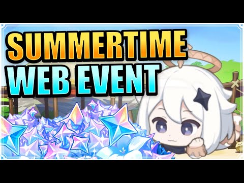 Mesmerizing Dream at Sea Web Event (FREE 80 PRIMOGEMS!) Genshin Impact 2.8 Summertime Odyssey