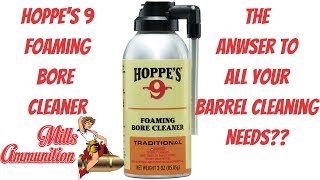 Hoppe's Foaming Bore Cleaner Review: One Application Wonder for Barrel Care?? Or is it a dud??
