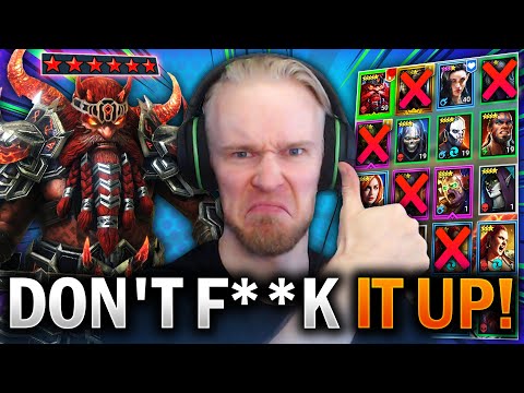 DO THIS ASAP After Your First Level 60 Champ (DON'T MESS IT UP!) - Raid Shadow Legends F2P Series
