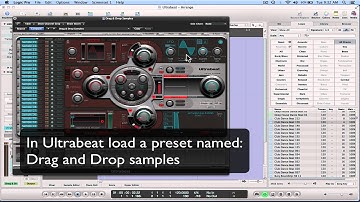 Logic Pro 9 Tutorial: Slice and import a drumloop