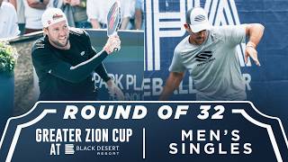 Jack Sock vs Anouar Braham at the Greater Zion Cup at Black Desert Resort
