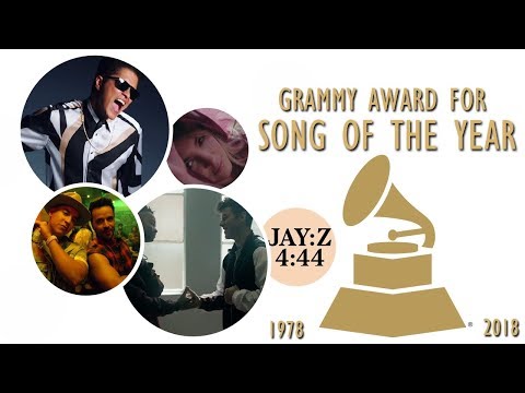 Grammy Award For: Song Of The Year (1978-2018)