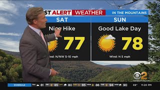 First Alert weather: CBS2 11 p.m. forecast