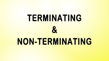 Terminating or Non-terminating (Class - 10 Exercise 1.4)