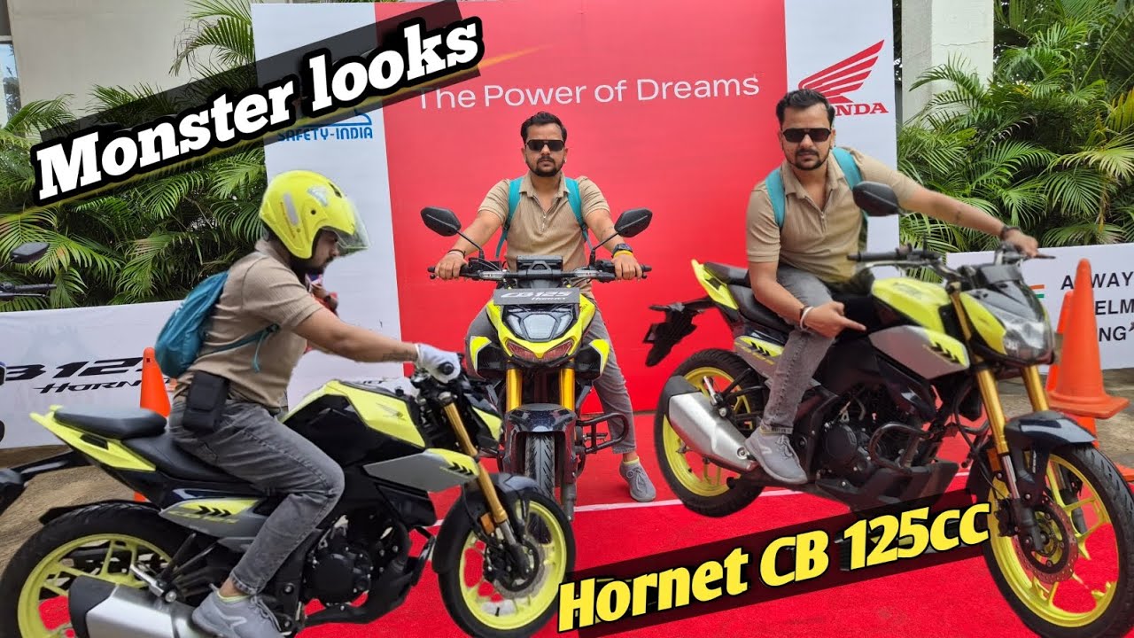 Honda Hornet CB 125cc Monster looks lucky draw me jeet li mene🎊 👌 #hondacb125cc || psfilms || 