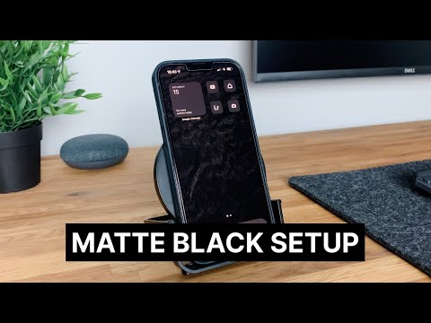What  39 s On My iPhone 13 Pro Max Minimal Black Setup Custom IOS 15 Icons