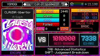 CLAUDIA -libertia- [Encore 16] 1,010,000pt