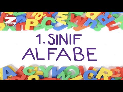 Alfabe Öğreniyorum - Harfleri Öğreniyorum - Okuma Yazma Öğretimi