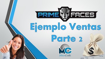 Primefaces Ejemplo Ventas Parte 2