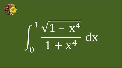 Evaluating the definite integral using algebraic manipulation (Mis-234)