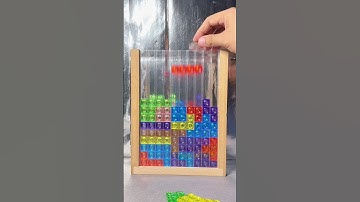 PART 129 || FULL ASMR PLAYING COLORFULL TETRIS BLOCKS PUZZLE