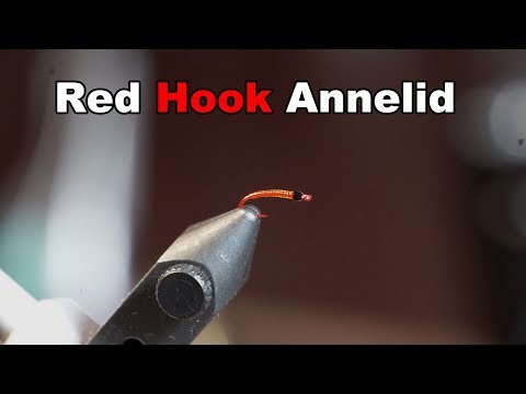 Red Hook Annelida - Flashy dan Annelida Simple - McFly Angler Fly Mengikat Tutorial