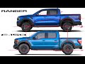 NEW Ford Ranger Raptor vs Ford F-150 Raptor - This is the one I buy and why