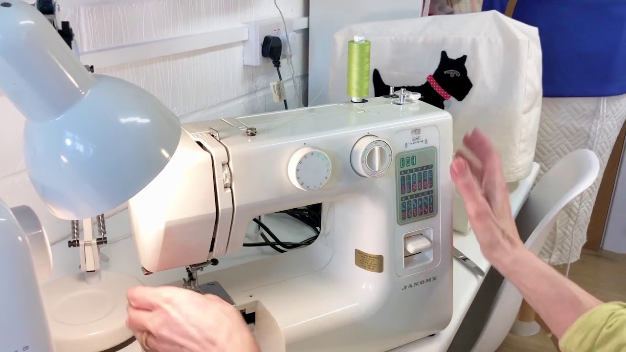 How to Thread Your Sewing Machine and Wind a Bobbin - YouTube