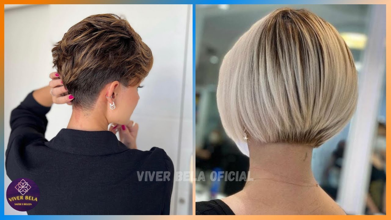 MELHORES CORTES DE CABELO CURTO FEMININO 2023 TENDÊNCIA MULHERES +