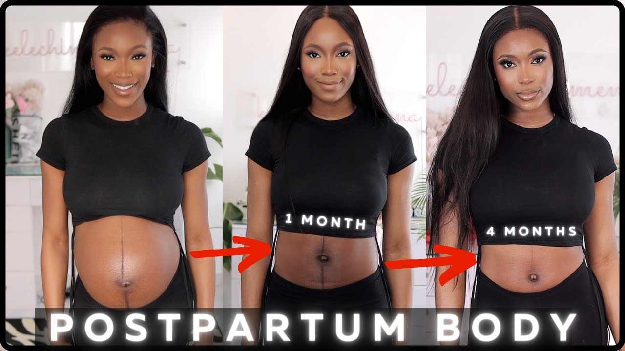 Raw BTS of My Body After Pregnancy, 4 Months Postpartum Body  Transformation
