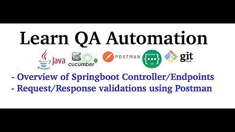 | Overview of Springboot Rest API | Request Validation of Rest API Using POSTMAN ||