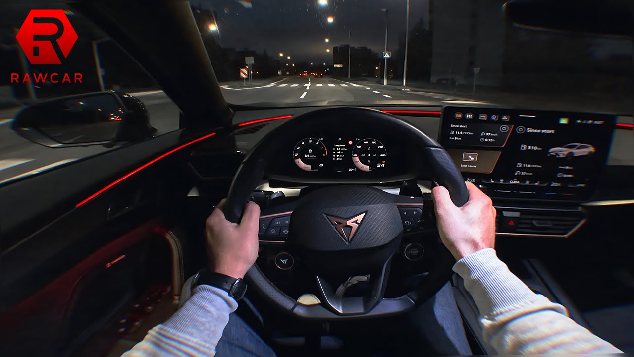 2025 Cupra Formentor VZ (2.0 TSI 265 hp) - POV Night Test Drive