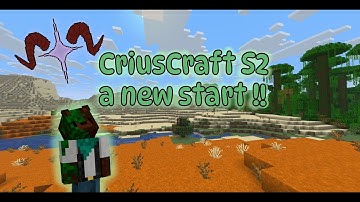 CriusCraft Season2 Ep1 !! Welcome back everyone