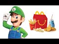 Super Mario Bros. Movie Characters and their favorite FAST FOODS! (and things) MVPerry Compilation