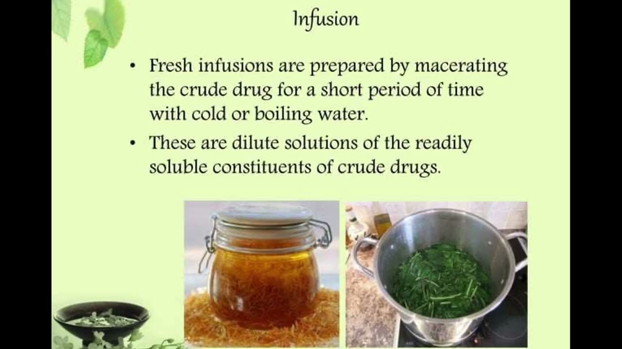 Методы экстракции Фармакогнозия