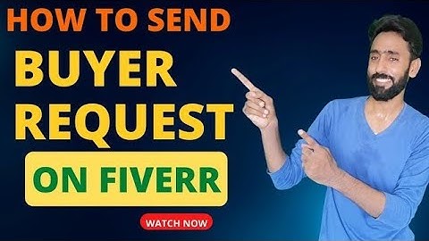 How to Send Buyer Request in Fiverr 2022 | Fiverr course 2022 Urdu/Hindi | Samiullah Tech