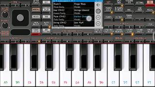 O Sathi Re on Mobile Piano ORG2018 chords