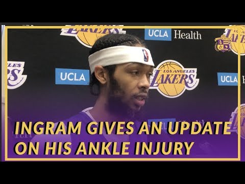 Lakers Interview: Ingram Talks About His Injury and What He Learned From Watching the Team