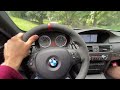 Modified bmw e92 m3 dct downshifts incredible sounds