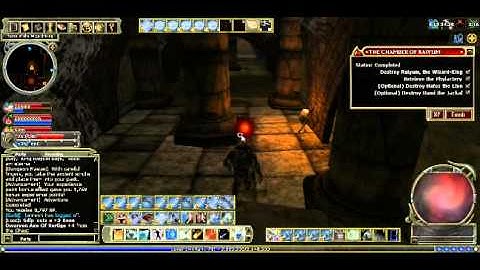 DDO The Chamber of Raiyum Quick EXP Run /w Commentary (Part 3 of 3)