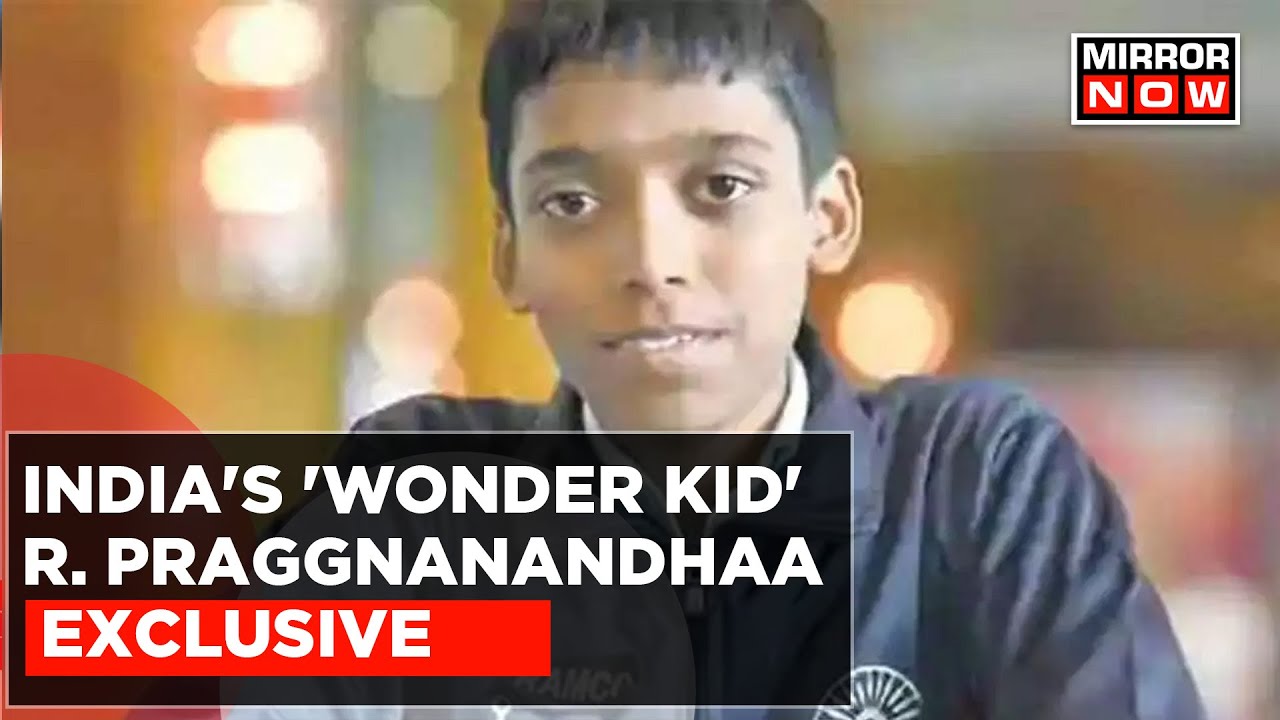 Incredible moment India's chess prodigy R. Praggnanandhaa gets rockstar  welcome as he returns from World Cup