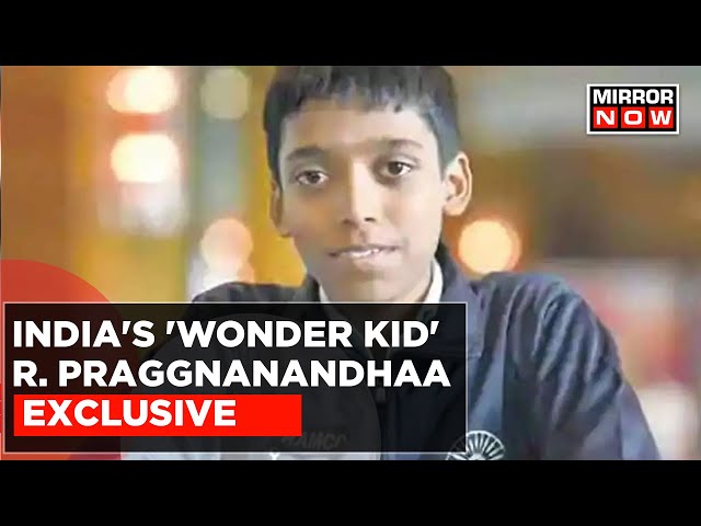 Incredible moment India's chess prodigy R. Praggnanandhaa gets rockstar  welcome as he returns from World Cup