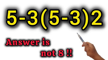 POV: Maybe 1 in 10 People Can Solve This Math Problem