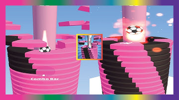 Helix Stack Jump: All Levels Complete Gameplay Level 1-9999 All Level (iOS, Android)