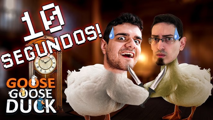 CAÍ NA ARMADILHA DO MRGUINAS NO GOOSE GOOSE DUCK! - c/ @GabsYT