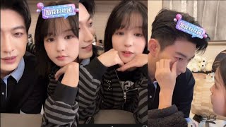 MultiSub- Full Live romantic momen Yulong and Miemie #yulong #yuyang #yangmiemie  screenshot 3