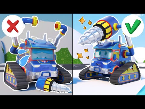 Super Truck’s BROKEN DRILL needs to be repaired! | Car Repair | Kid Cartoons | Trucks Videos