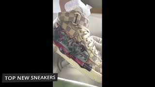 Louis Vuitton X Nike Air Force 1 Graffiti | Review, Stock and Limited Edition Sneakers