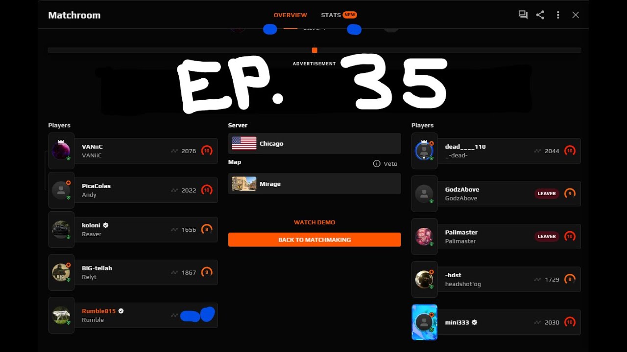 Mirage Maestro! Road to Faceit Level 10 Ep.35 (CS2)