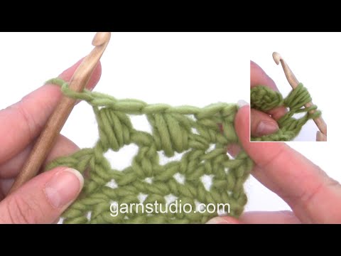 How to crochet 3 half treble together