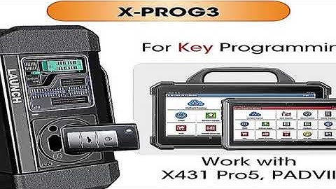 LAUNCH X431 X-PROG 3 Car Key Programmer Obd2 Scanner XPROG3 Immobilizer Smart Keys Remote X Pro