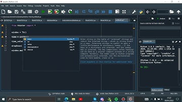 Tkinter Python - Option Menus