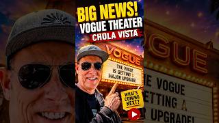 The City of Chula Vista now owns the Vogue Theater in downtown #chulavista