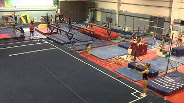 Madison Doolittle| Training Video | Round off layout 1 1/2 front tuck Floor  | Hayden