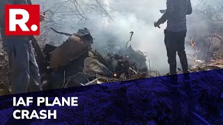 IAF Plane Crash: Defence Minister Rajnath Singh Briefed by Chief Of Air Staff, Monitoring Situation
