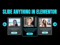 Slide Anything In Elementor For FREE | Elementor Slider | WordPress Slider