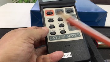 TECPEL, How to use Dissolved Oxygen Meter DO-1610