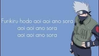 'Blue Bird' - ikimono - gakari (LYRIC) OP 3 Naruto Shippuden