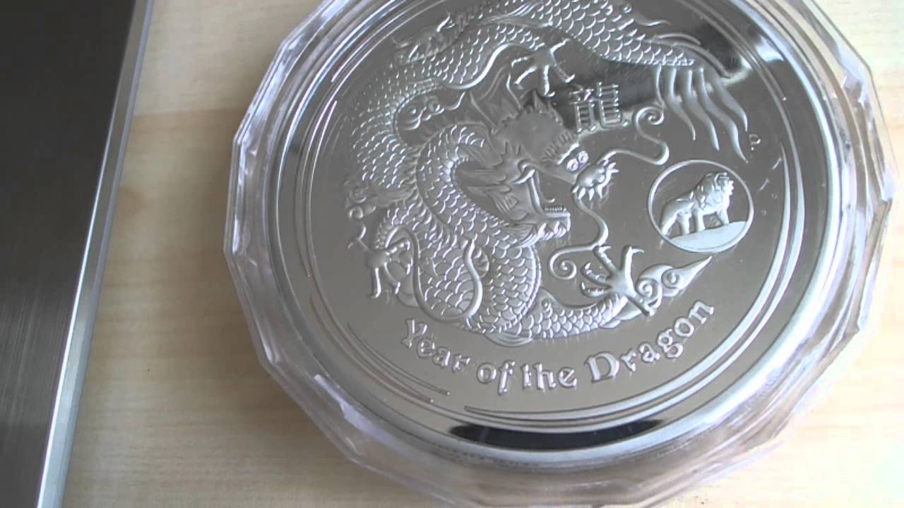 Munzfalschung 1kg Silbermunze Drachen Und Degussa Goldbarren Youtube