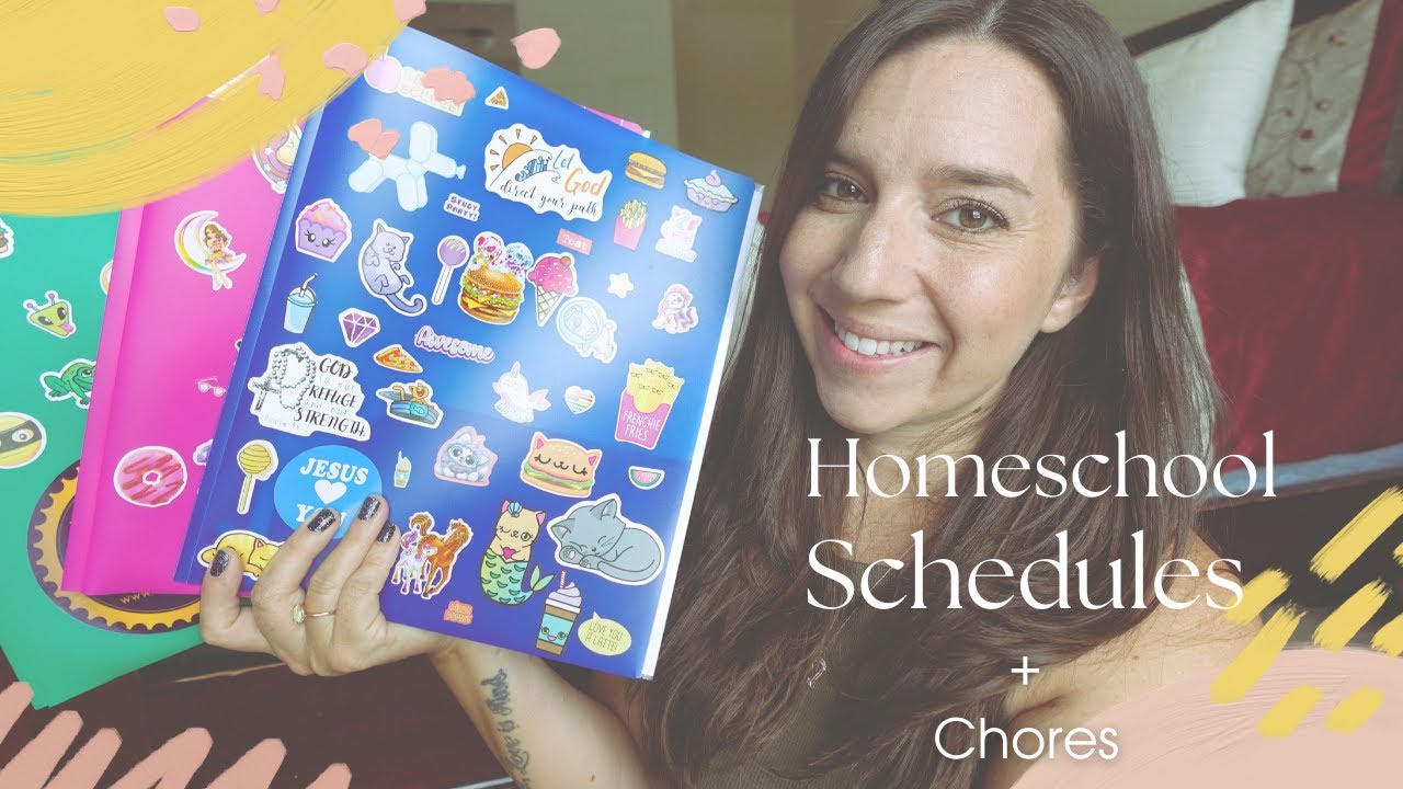 Homeschool Schedules + Chores - YouTube